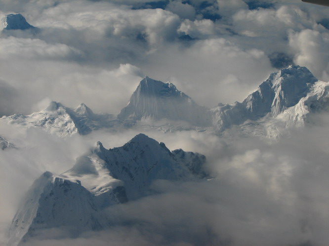 Views from the airplane.